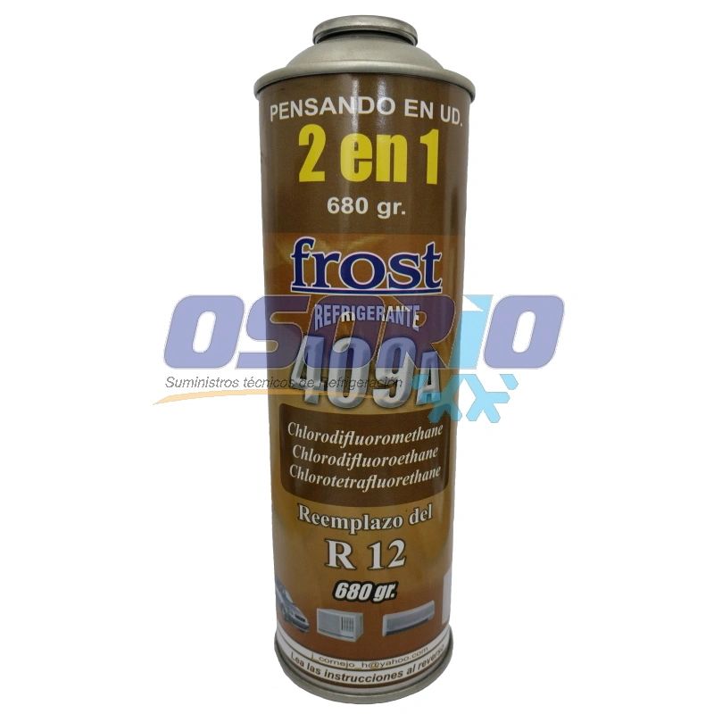 GAS REFRIGERANTE R409 680g