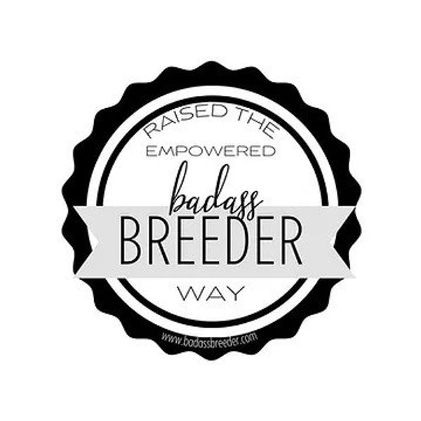 Empowered Badass Breeder Way badge