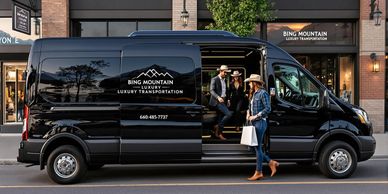 Luxury shopping trip on Main Street in  Bozeman, MT won an hourly charter with Bing Mountain 