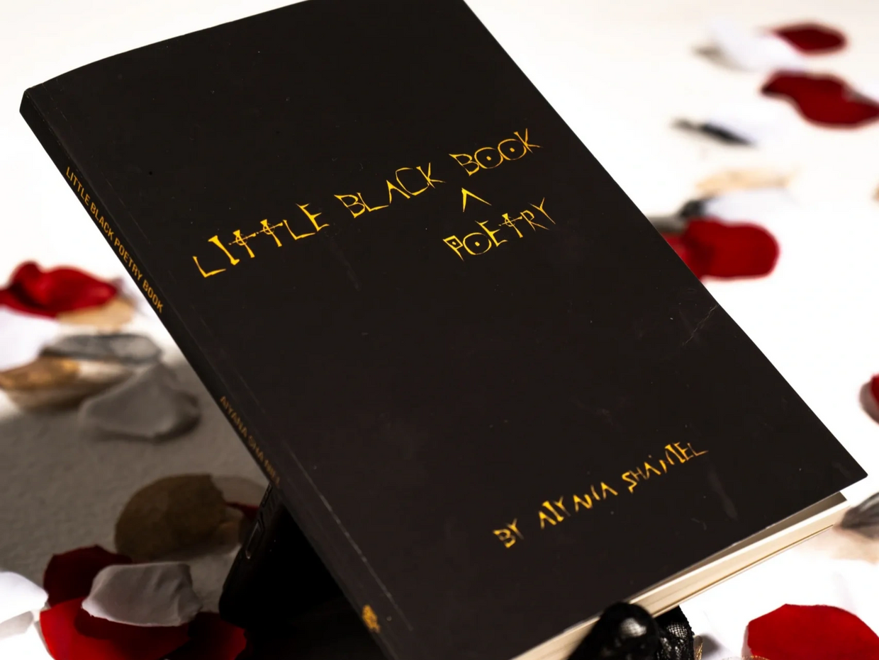 Little Black Poetry Book.
Photo courtesy of Jae.
