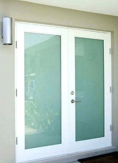 Impact Entry Door Full Lite with Frosted Glass Model IR16-1 or IR16-8