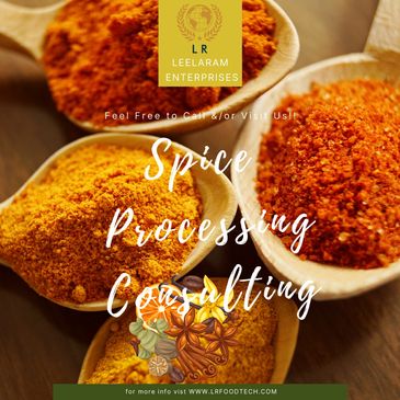 Leading Spice Consultants, spice manufacturing consultants, seasoning consultants in the world