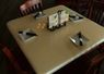 metallic epoxy table top