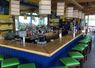 Bamboo epoxy coated bar top