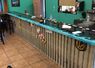 Hand painted bar top epoxy coating