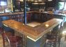Custom oak bar top