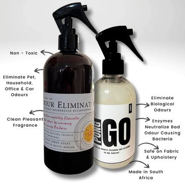 PongGo & Luna Lemon Enzyme Home Fragrance and Odour Eliminator