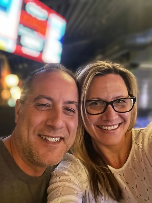 Mike & Sue of The Hydrant Pub in the Fire Hall Market