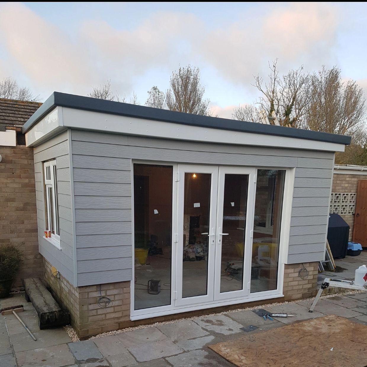 Conservatory conversions 
Insulated solid roof conversions fibreglass warm roof in folkestone kent 