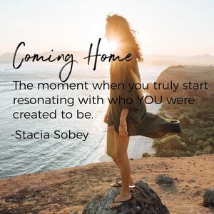 Authenticity and coming home to yourself and how you were created.