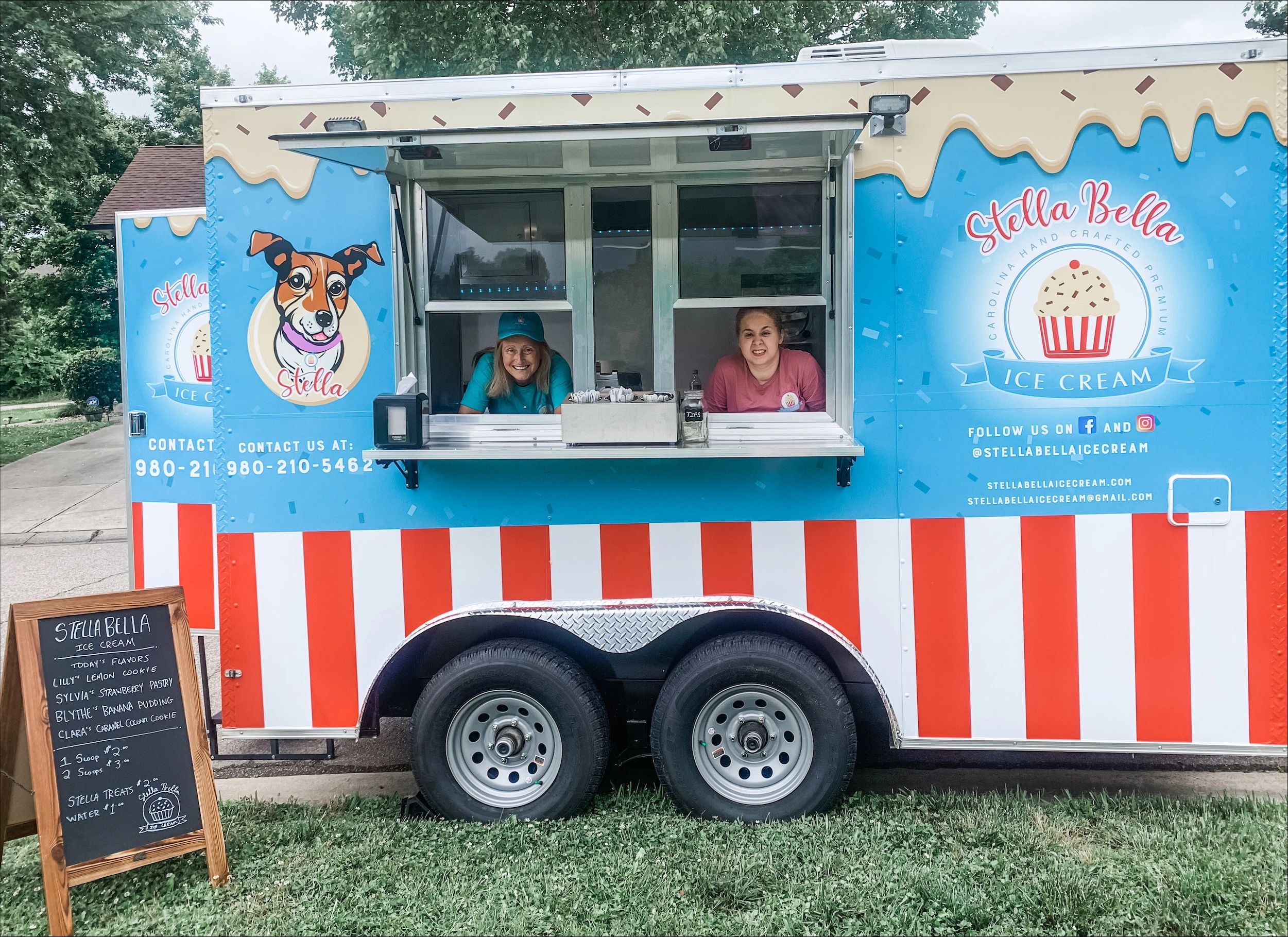 Italian Ice, Ice Cream, Food Truck, Scoops