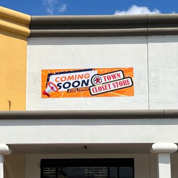 Coming Soon BAnner, Banner, Same day banners