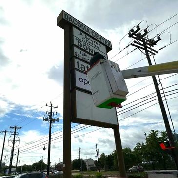 Sign Removal, Sign Repair