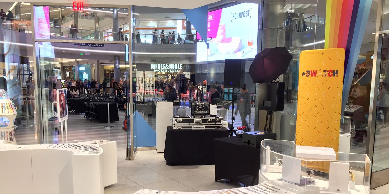 "in store mall event twin cities best holiday party dj services."