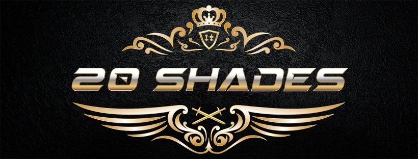 20 Shades official 2022 logo