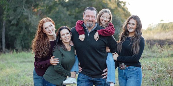 Owner, Randy Milkovisch, and his family
