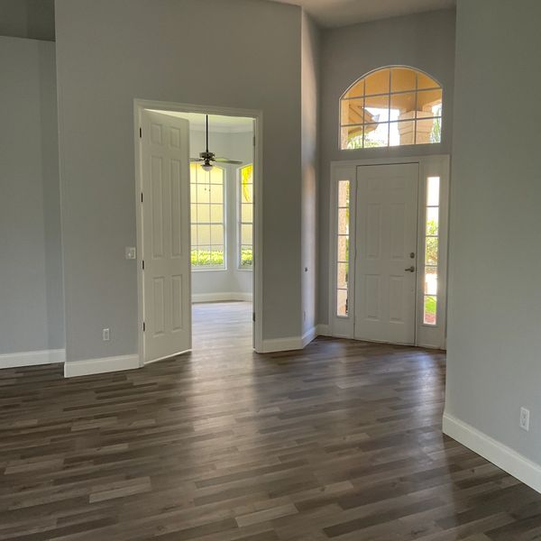 Floor Renovation and Repairs, Vinyl Flooring Installation, and Baseboards