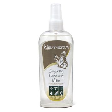 Kismera Invigorating Conditioning Lotion spray bottle.