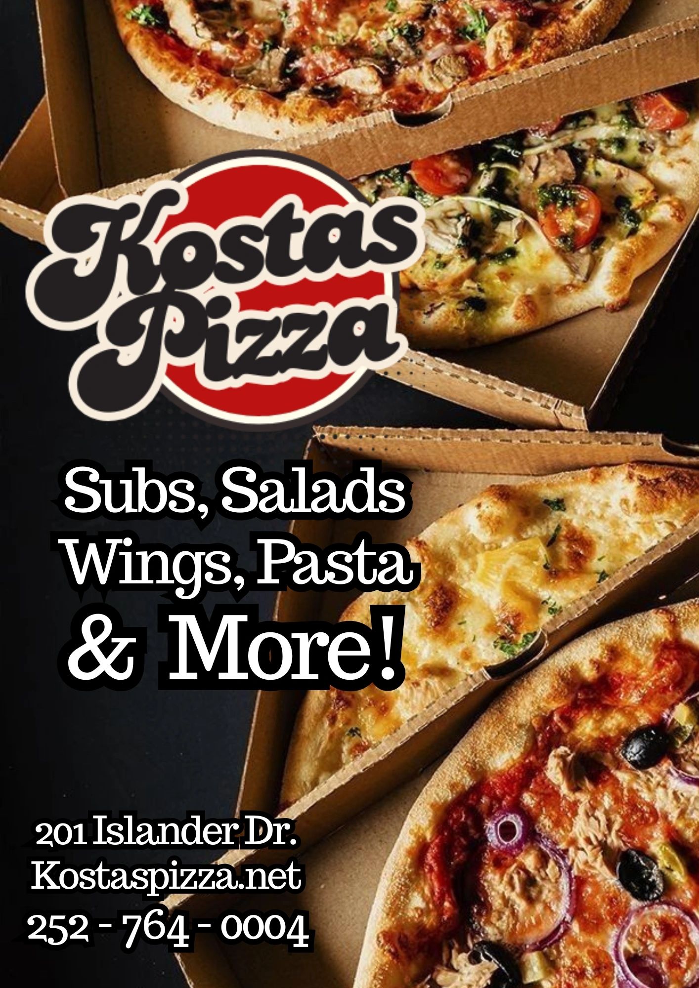 Kosta's Pizza cover