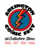 Logo for Arlington Comic Con and Collectors Show.