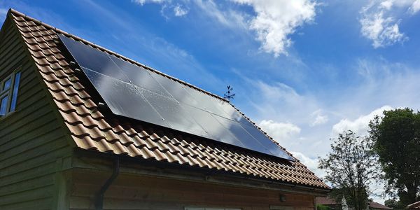 Freshly cleaned solar panels. Getting 12 to 20% better efficiency. Cleaned using pure water