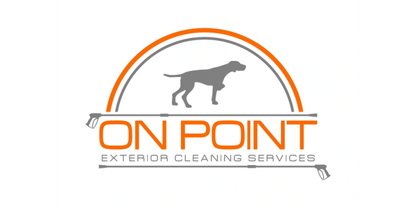 On Point Exterior Cleaning Services. Our GSP logo is a homage to my beloved best friend Windsor