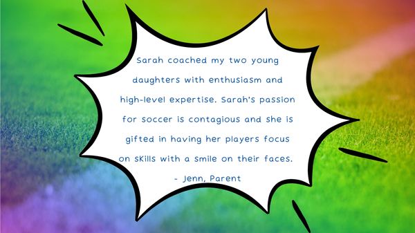 soccer coach testimonial