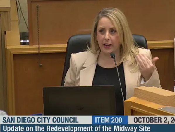 Penny Maus at City Council