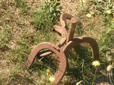 Photo of the horseshoe game in Oregon