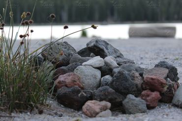 Photo of small pile of rocks in Oregon