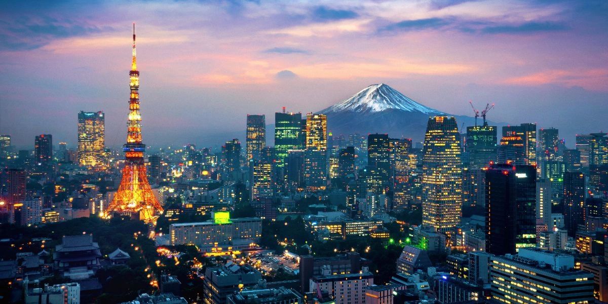 vista de tokyo monte fuji