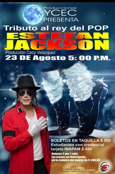 Cartel de tributo a Michael Jackson por Estefan Jackson.