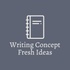Writing Concept Fresh Ideas