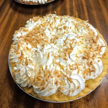 Keto coconut cream pie