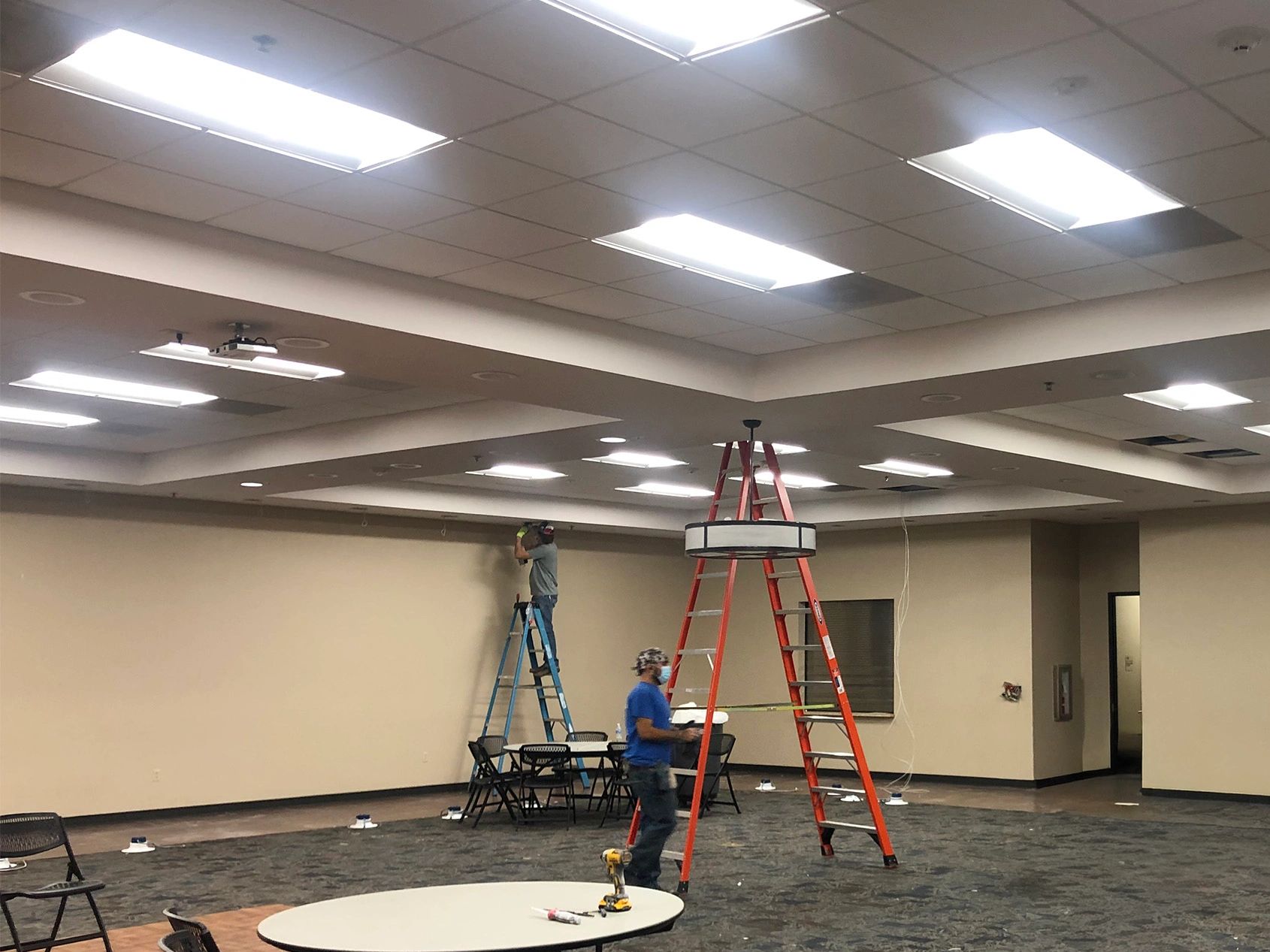 wattedge lighting installation crew lighting services page