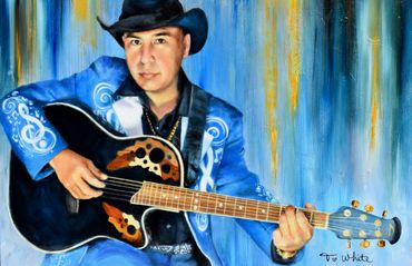 Mariachi all in blue