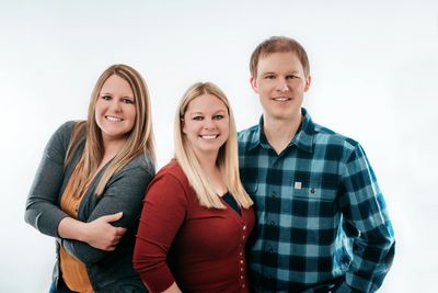 Insurance Agents Brooke Kistler, Jasmine Decker, & Ben Petersen