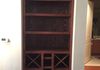 Red Oak Wine Cabinet
