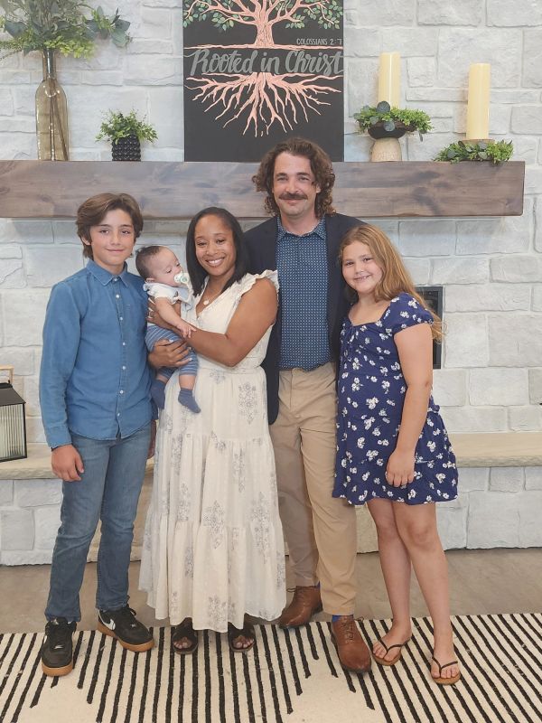 Meet the family my son Elijah, my wife Brittany, little Asher, and my daughter Sequoia.