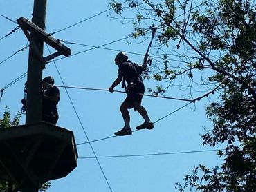 Highline course for Sea Cadets near Lebanon, Lancaster, Harrisburg, Hershey Pennsylvania PA