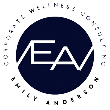 Circle Emily Anderson corporate wellness consulting logo