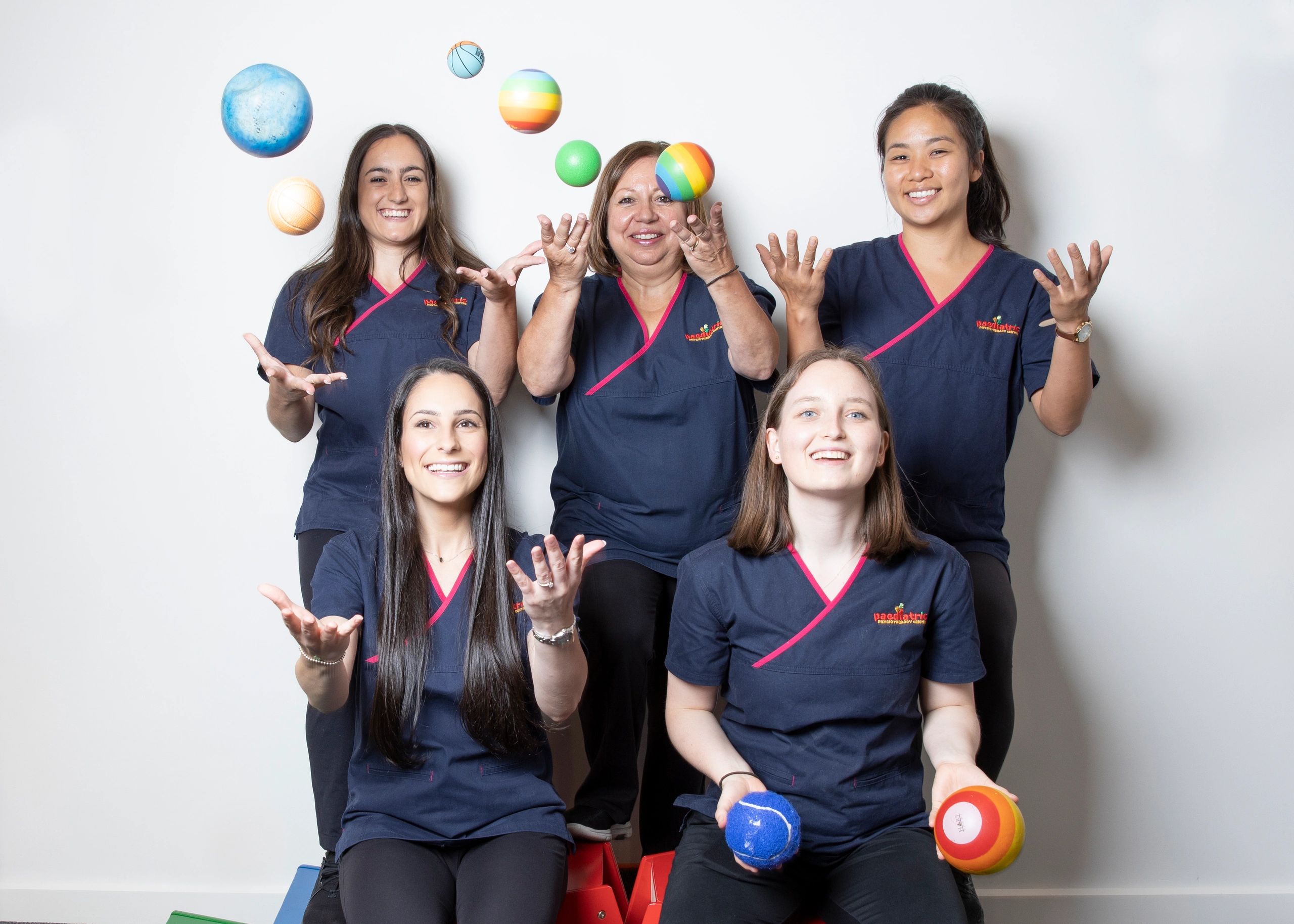 paediatric and neurological physiotherapists at paediatric physiotherapy centre