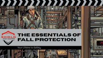 Title page of the SHIELD Essentials of Fall Protection Deck