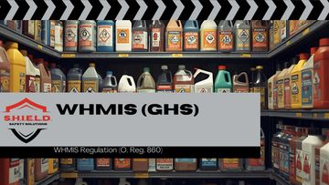 Title page of the SHIELD WHMIS (GHS) Deck
