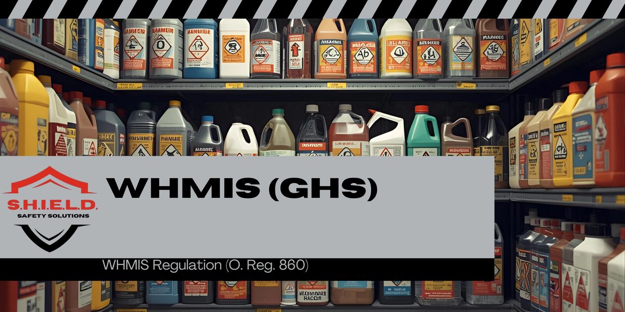 Title Page of SHIELD WHMIS (GHM) Deck