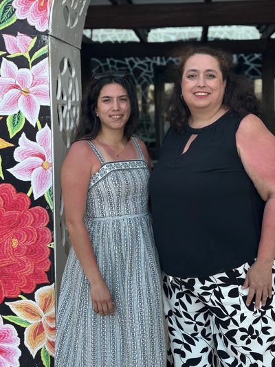Georgette Lopez-Aguado & Carmen Balandran