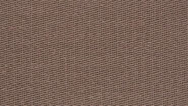Close-up of brown textured fabric with diagonal weave pattern.