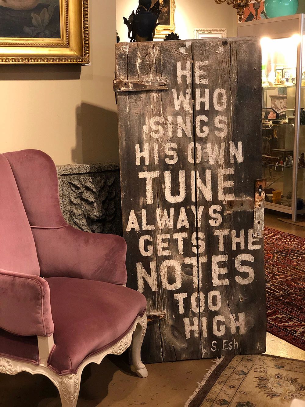 One Of A Kind Antique Door