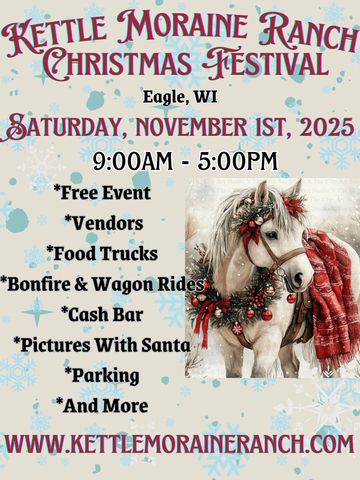 Join Pretty Please at the KM Ranch on November 1st from 9am-5pm.  We are one of the vendors!