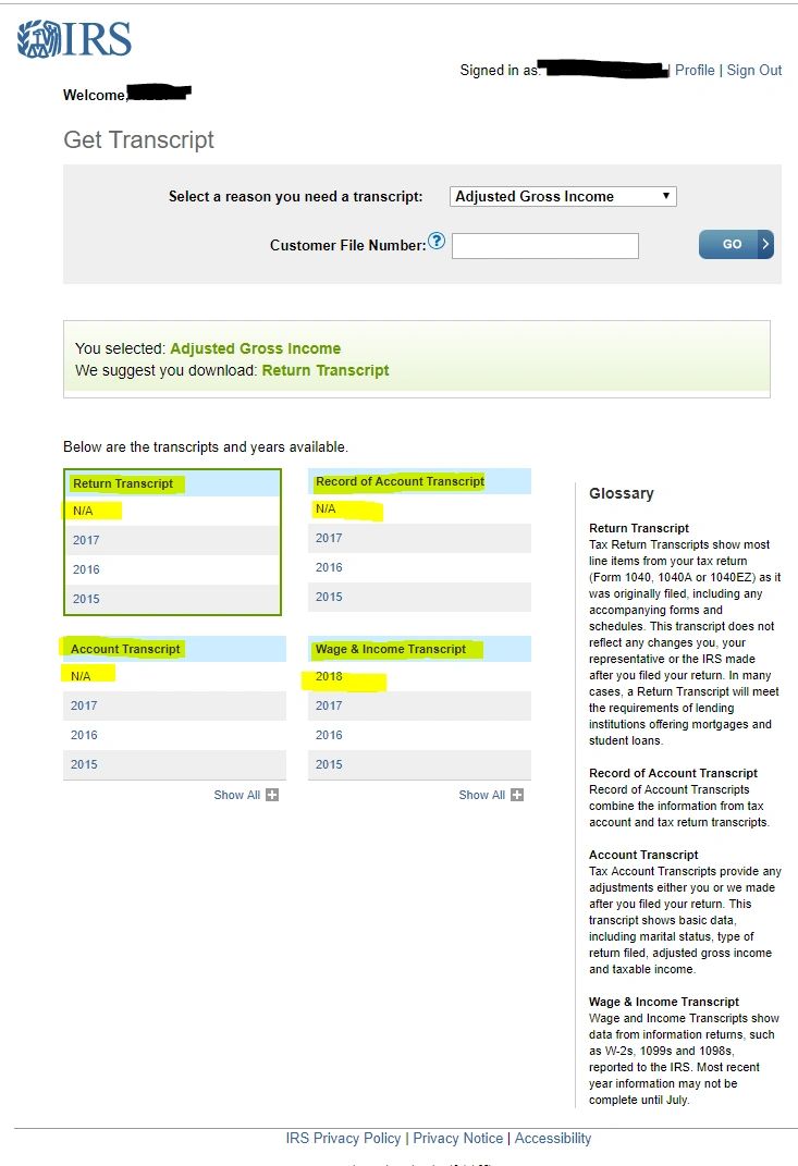 IRS Transcript why do you need to check it?